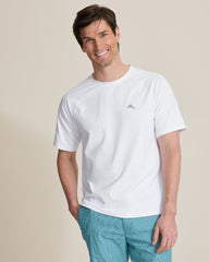 Chill Time Bay IslandZone Short-Sleeve Rash Guard - Bright White
