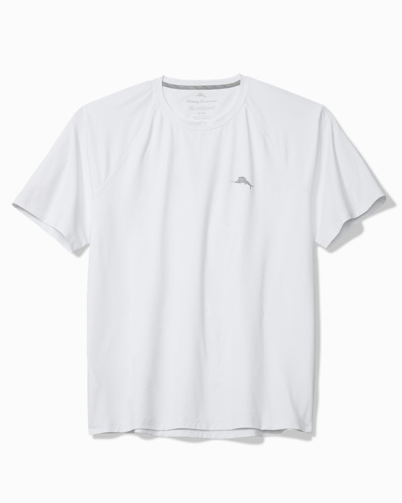 Chill Time Bay IslandZone Short-Sleeve Rash Guard - Bright White