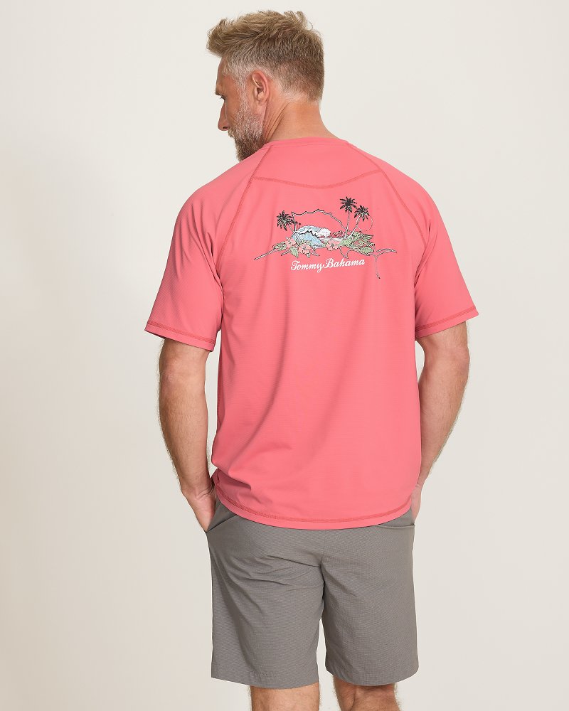 Chill Time Bay IslandZone Short-Sleeve Rash Guard - Forever