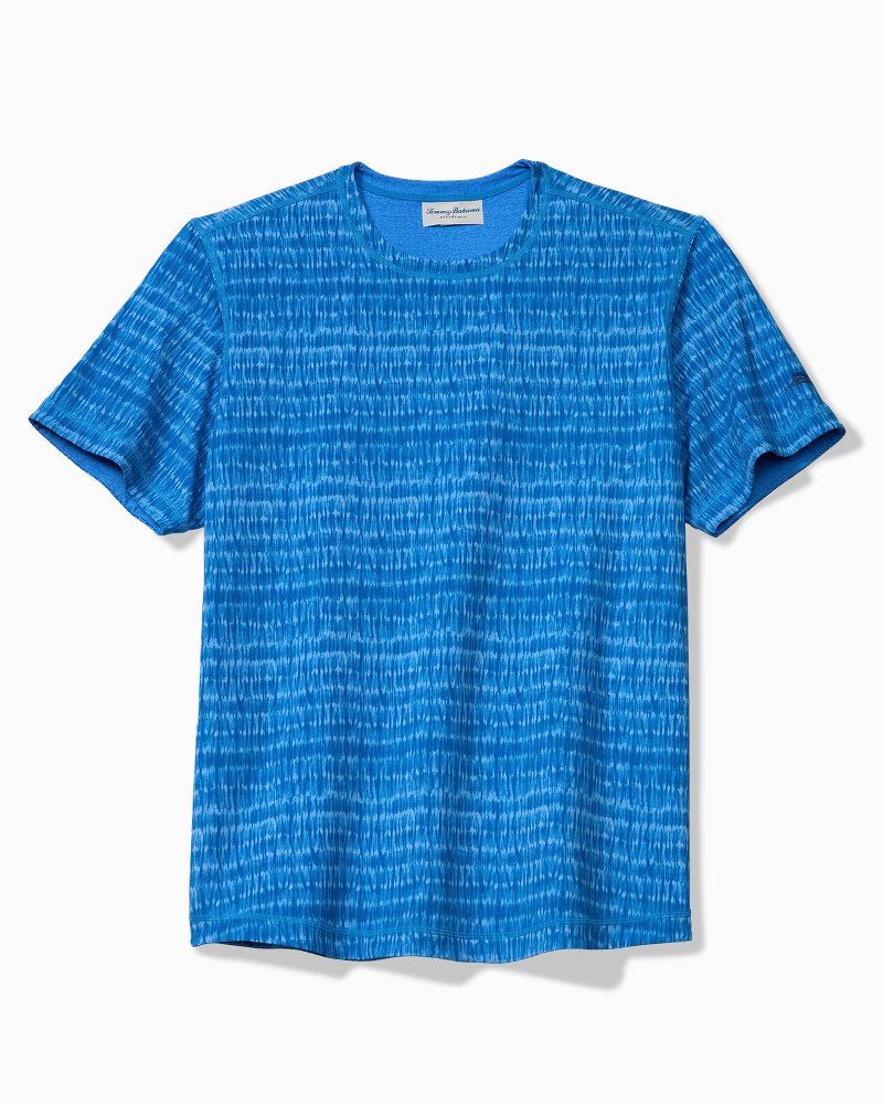 Wave Break Reversible Crew IslandZone T-Shirt - Bering Blue