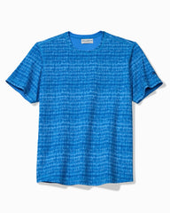 Wave Break Reversible Crew IslandZone T-Shirt - Bering Blue