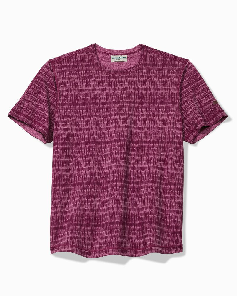 Wave Break Reversible Crew IslandZone T-Shirt - Magenta Purple