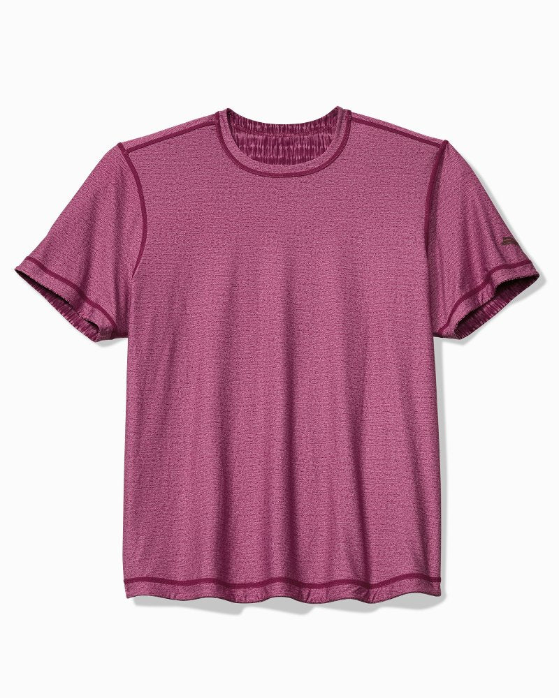 Wave Break Reversible Crew IslandZone T-Shirt - Magenta Purple