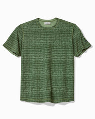 Wave Break Reversible Crew IslandZone T-Shirt - Cucumber Green