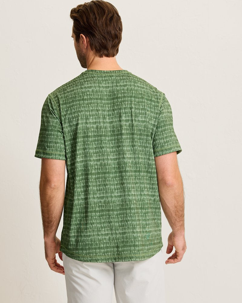 Wave Break Reversible Crew IslandZone T-Shirt - Cucumber Green