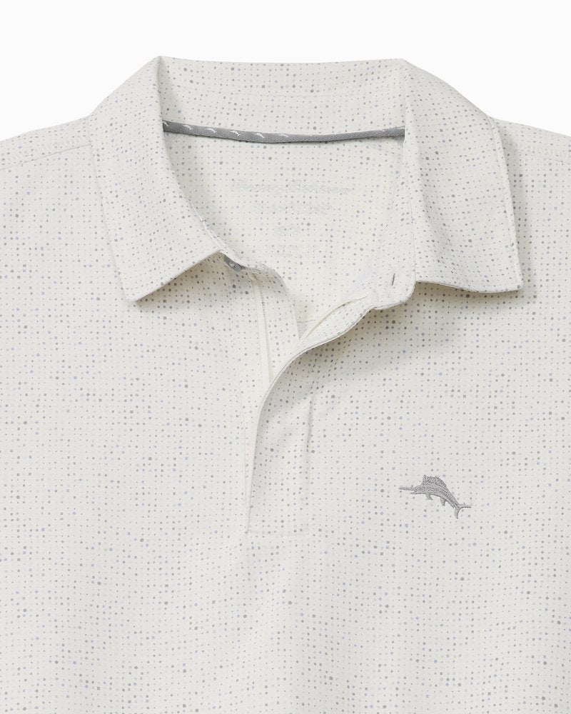 Palm Dunes IslandZone Polo - Pale Clay
