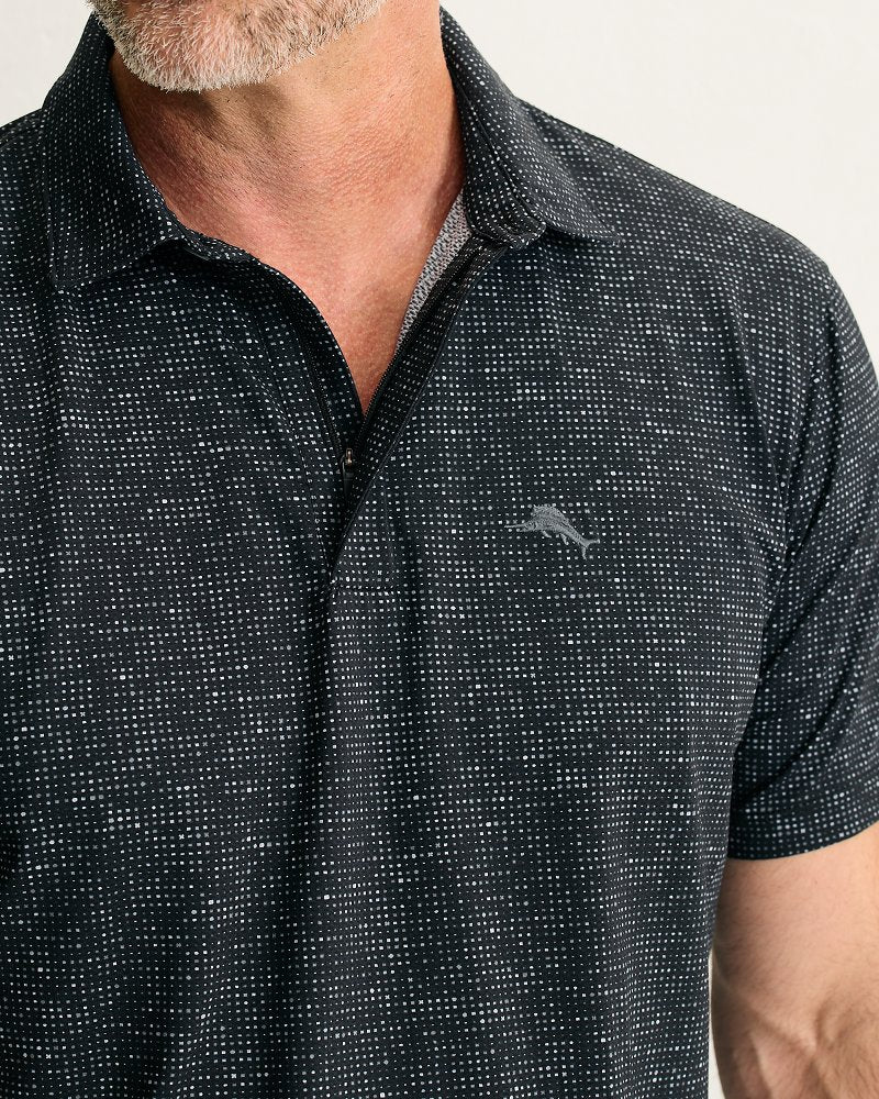 Palm Dunes IslandZone Polo - Jet Black