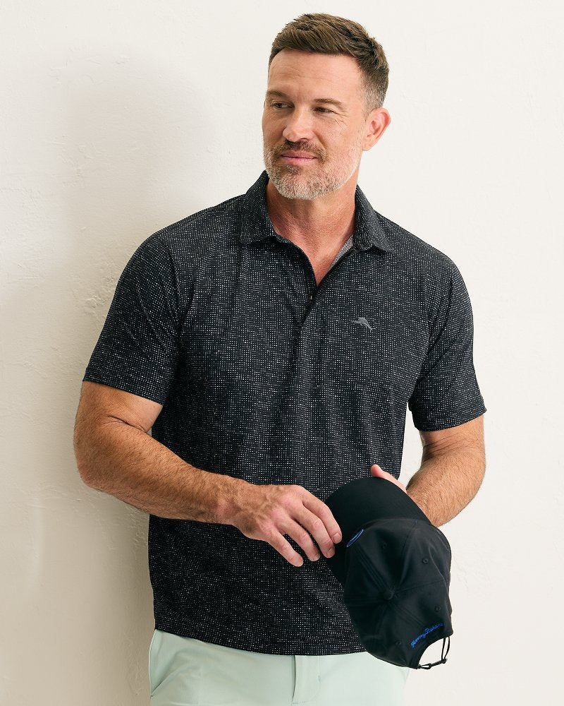 Palm Dunes IslandZone Polo - Jet Black