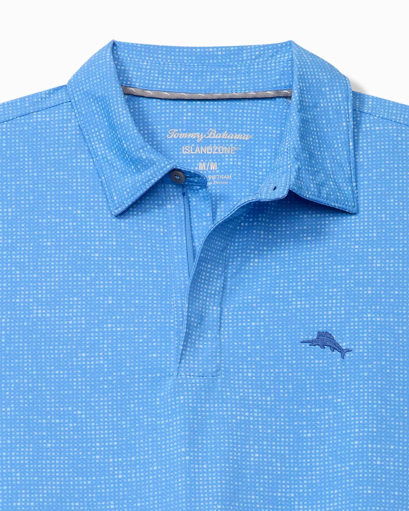 Palm Dunes IslandZone Polo - Blue Lapis