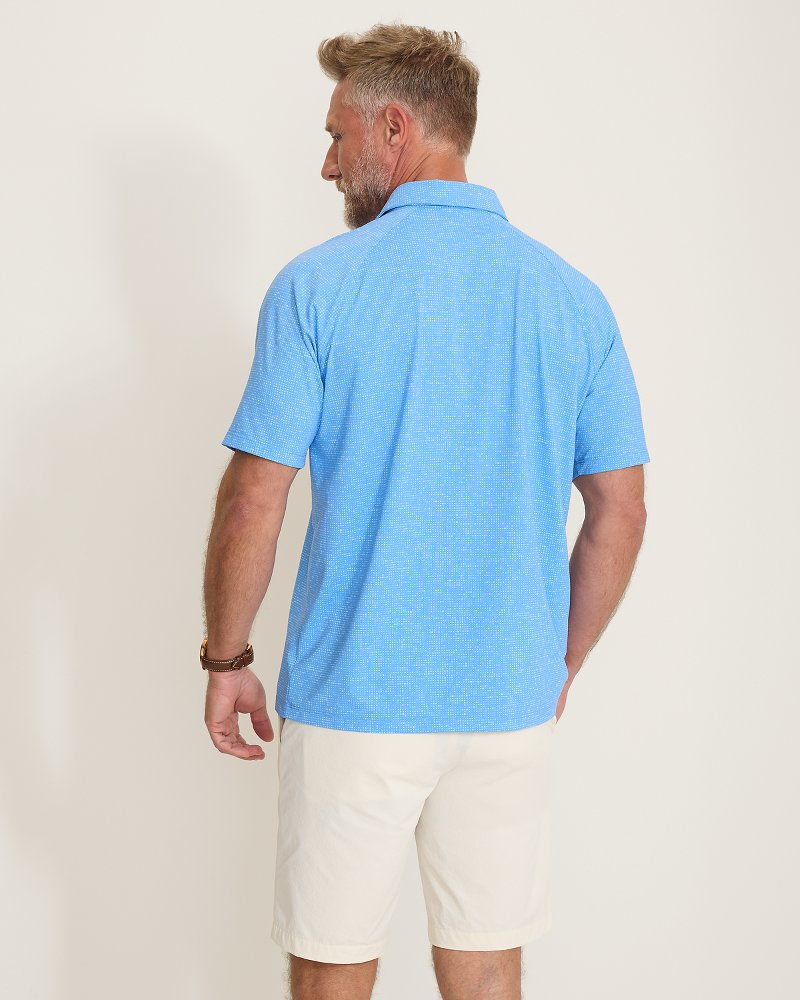 Palm Dunes IslandZone Polo - Blue Lapis