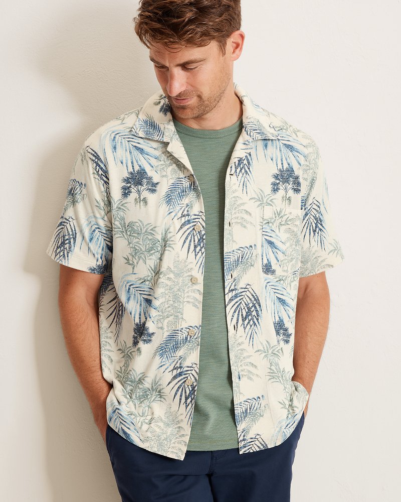 Vista Mar Bravo Beach IslandZone Camp Shirt - Starbright