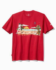 MLB Sunset Slugger Graphic T-Shirt - los_angeles_angels