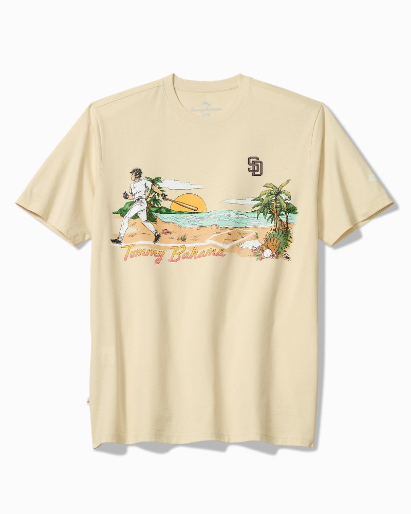 MLB Sunset Slugger Graphic T-Shirt - san_diego_padres