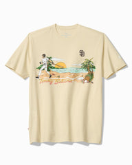 MLB Sunset Slugger Graphic T-Shirt - san_diego_padres