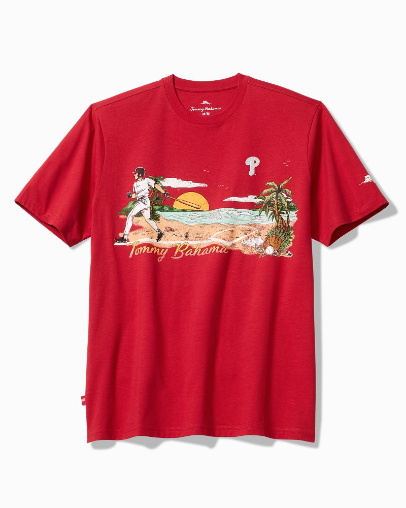 MLB Sunset Slugger Graphic T-Shirt - philadelphia_phillies