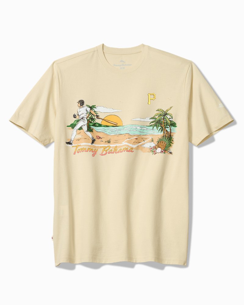MLB Sunset Slugger Graphic T-Shirt - pittsburgh_pirates