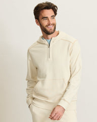 Cirrus Breeze Half-Zip Hoodie - Natural