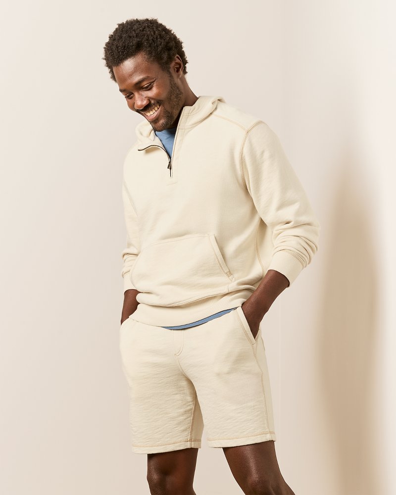 Cirrus Breeze Half-Zip Hoodie - Natural
