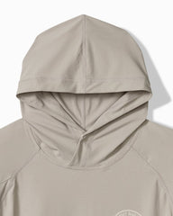 Chill Time Drifter IslandZone Rash Guard Hoodie - Paloma