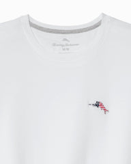 Bali Skyline Americana T-Shirt - White