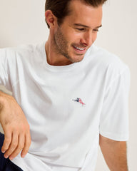 Bali Skyline Americana T-Shirt - White