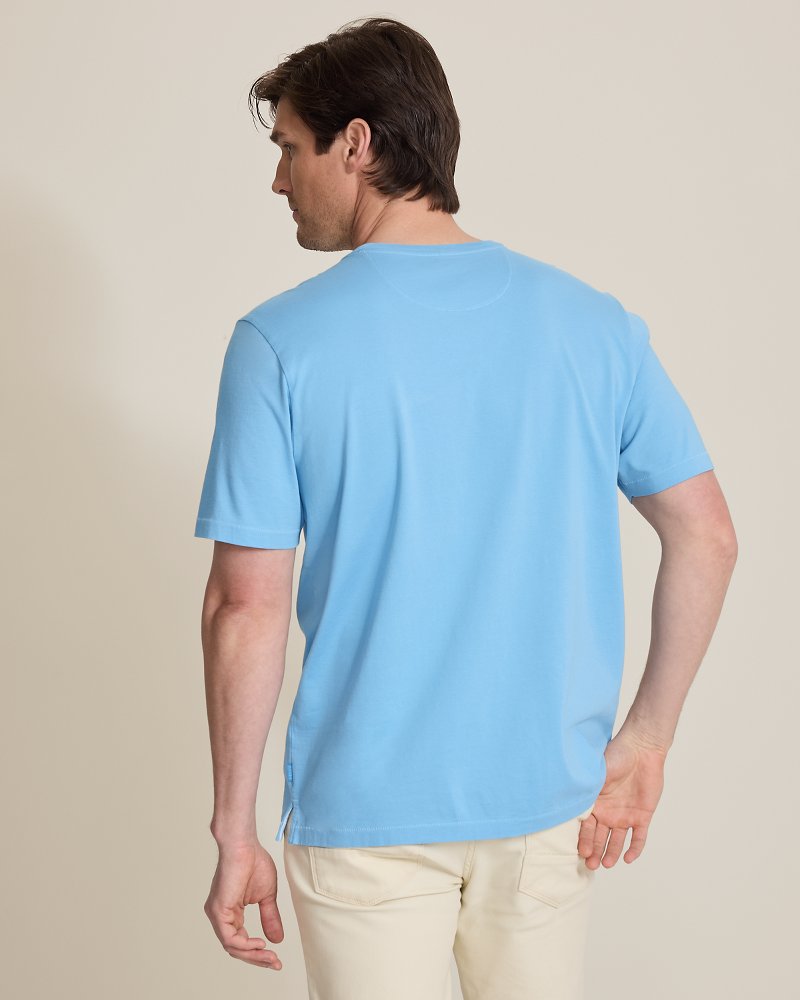 Bali Skyline Americana T-Shirt - Chambray Blue