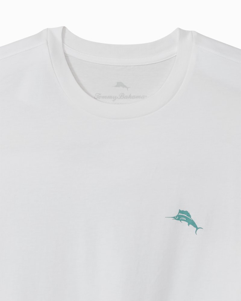 Down by the Ray Graphic T-Shirt - White