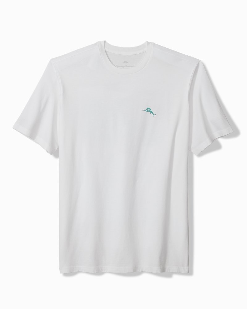 Down by the Ray Graphic T-Shirt - White