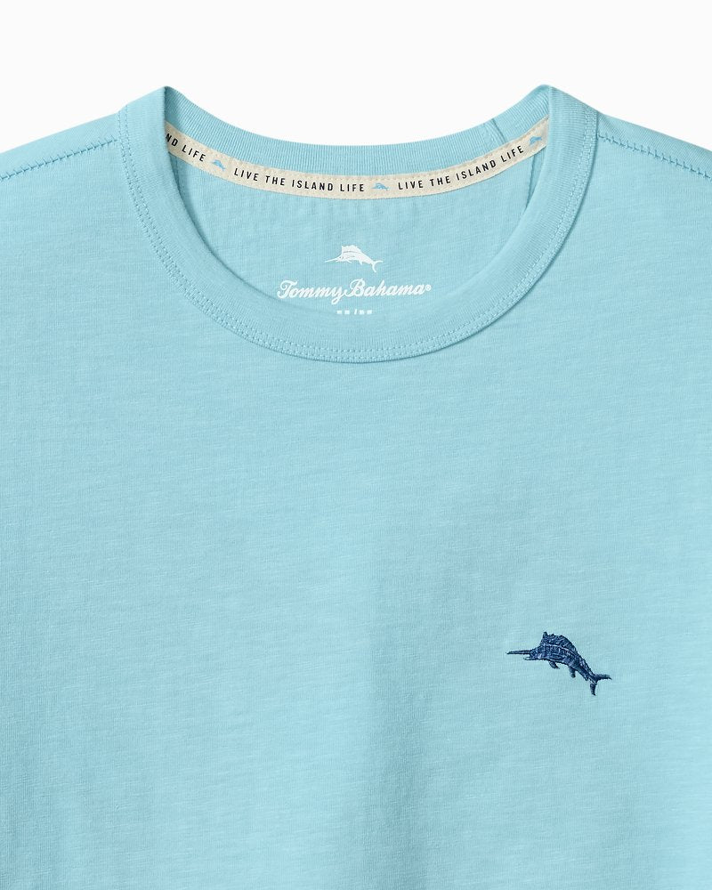 Azul Cove Long-Sleeve Lux T-Shirt - Robins Egg Blue