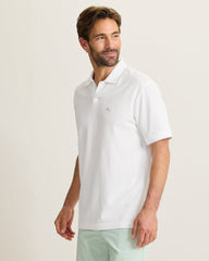 Emfielder Johnny Collar IslandZone Polo - Bright White
