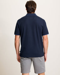 Emfielder Johnny Collar IslandZone Polo - Blue Note