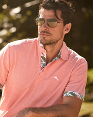 Wild Grove Five O'Clock IslandZone Polo - Fusion Heather