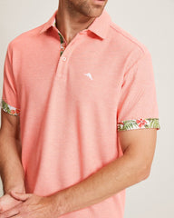 Wild Grove Five O'Clock IslandZone Polo - Fusion Heather