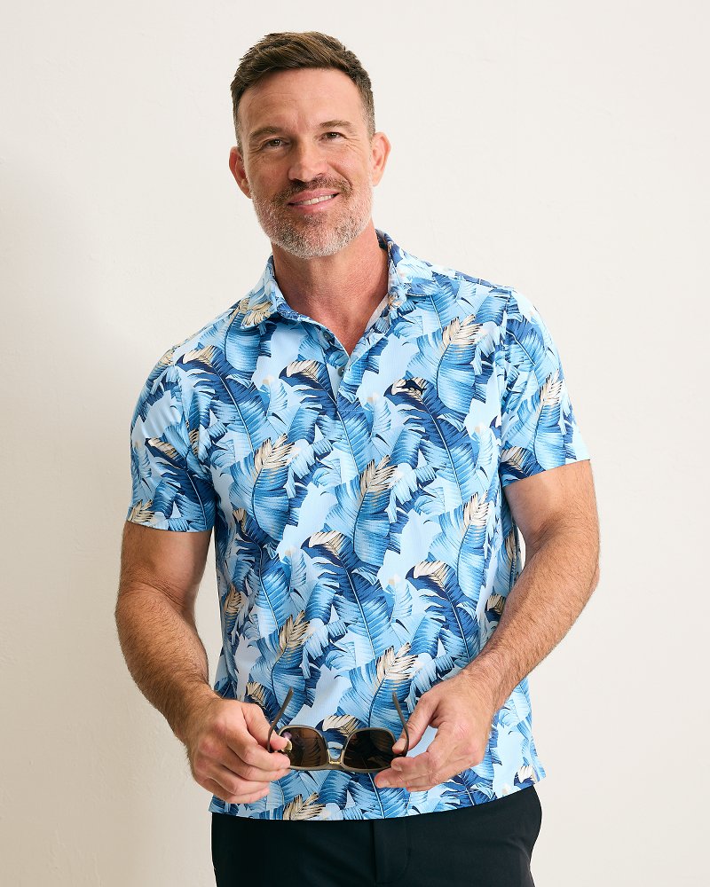 Palm Dunes Madeira IslandZone Polo - Sky Blue