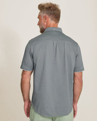 San Lucio Villa Evora Five O'Clock Stretch Knit Shirt - Turbulence