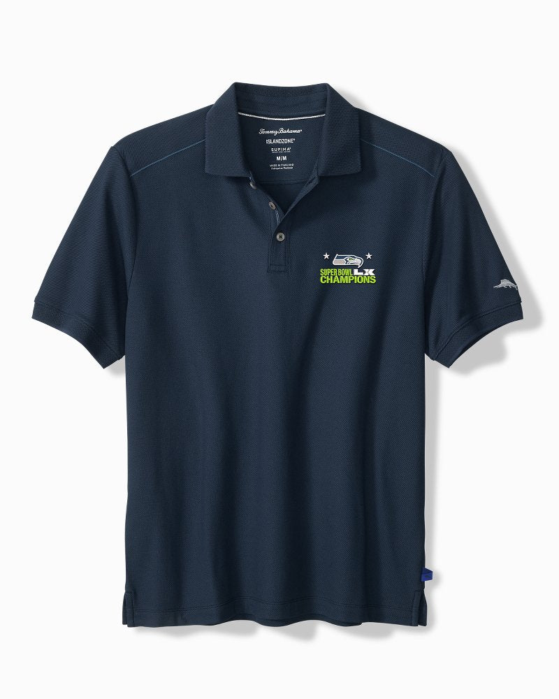 NFL Super Bowl LX Emfielder Icon Polo - Seahawksblue Sb60 A