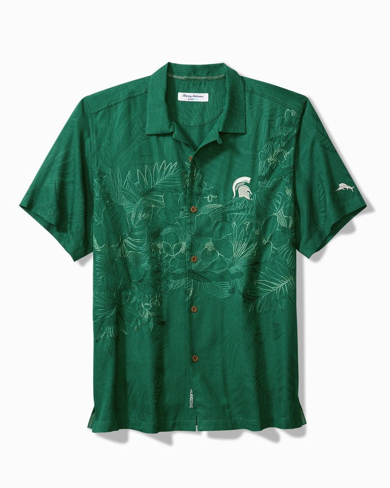 Collegiate Game Day Lei IslandZone Camp Shirt - michigan_state