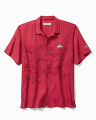 Collegiate Game Day Lei IslandZone Camp Shirt - Ohio Statered B