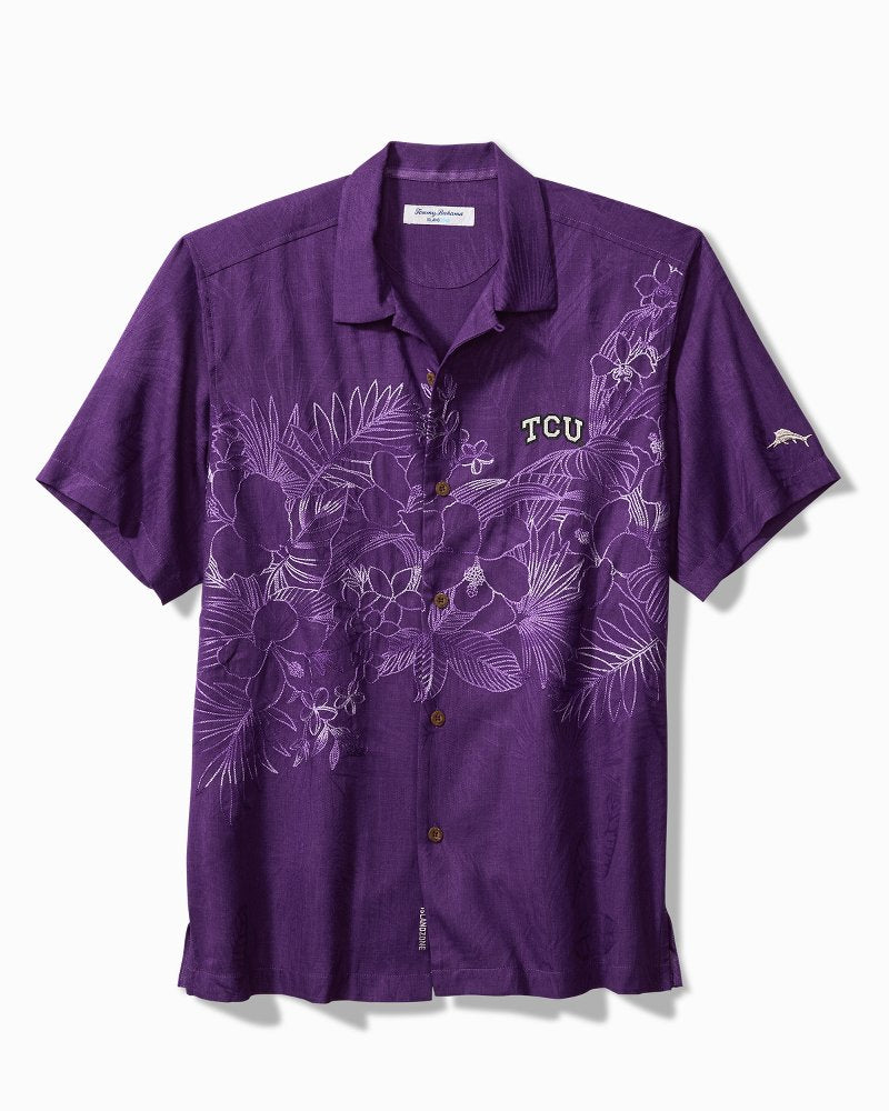Collegiate Game Day Lei IslandZone Camp Shirt - TCU