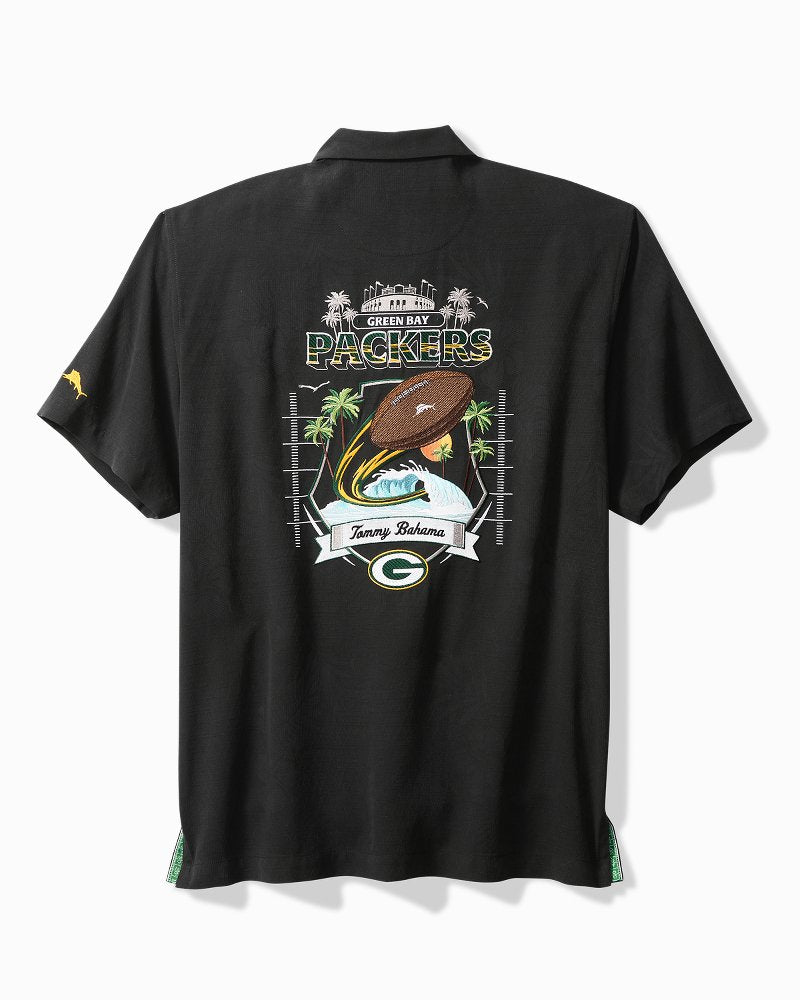 NFL Tidal Kickoff Silk Camp Shirt - green_bay_packers