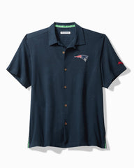 NFL Tidal Kickoff Silk Camp Shirt - new_england_patriots