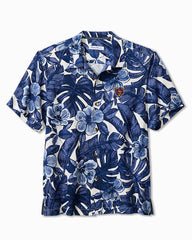 NFL Floral Lush Silk Camp Shirt - chicago_bears