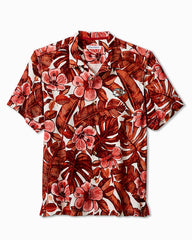 NFL Floral Lush Silk Camp Shirt - kansas_city_chiefs