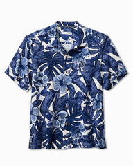 NFL Floral Lush Silk Camp Shirt - dallas_cowboys