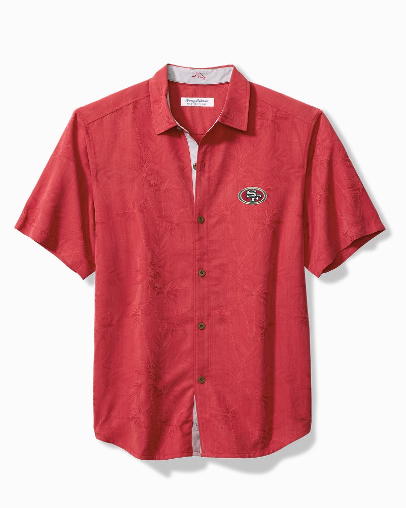 NFL Coconut Point Palm Vista IslandZone Camp Shirt - san_francisco_49ers