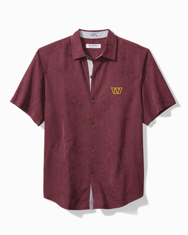 NFL Coconut Point Palm Vista IslandZone Camp Shirt - washington_commanders