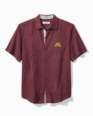 Collegiate Coconut Point Palm Vista IslandZone Camp Shirt - Minnesota