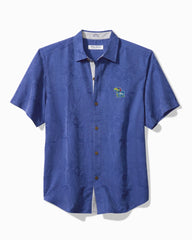 Collegiate Coconut Point Palm Vista IslandZone Camp Shirt - Kansas