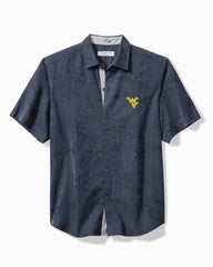 Collegiate Coconut Point Palm Vista IslandZone Camp Shirt - west_virginia