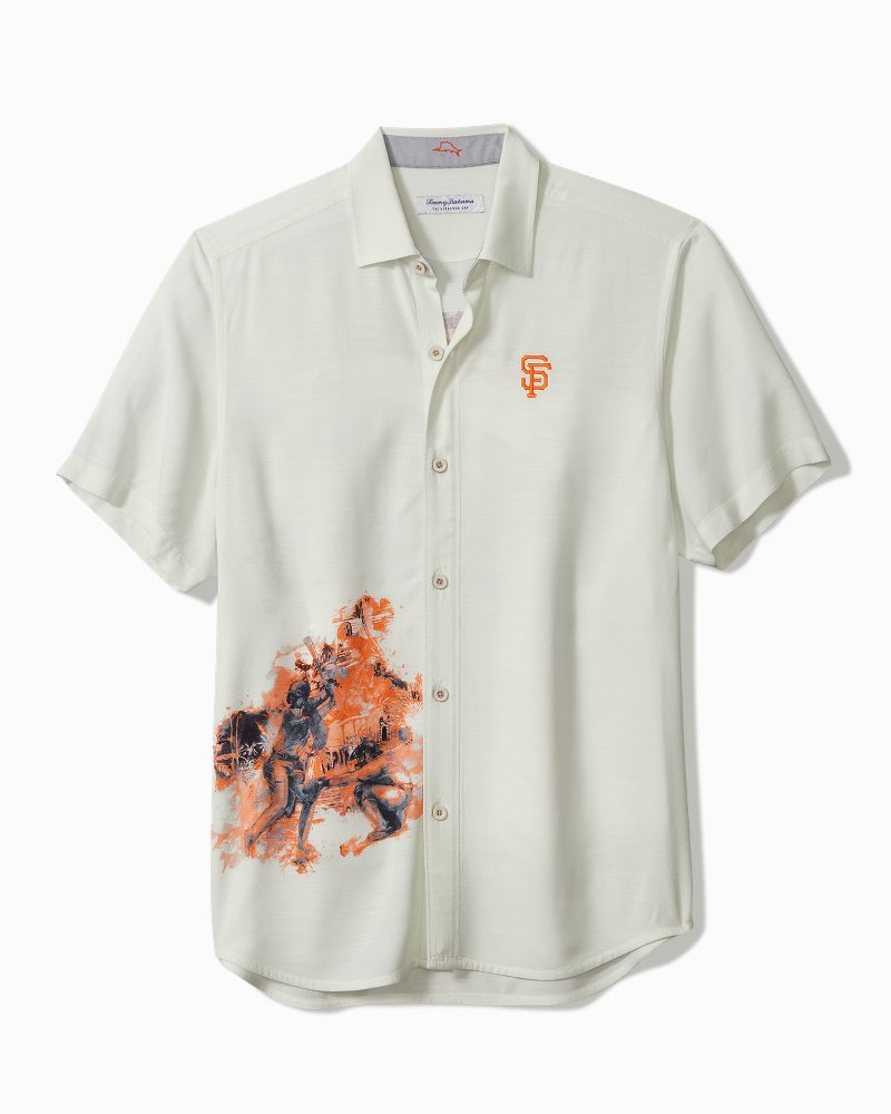 MLB Veracruz Cay Ace Islanders Short-Sleeve Shirt - san_francisco_giants